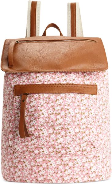 madden girl floral backpack