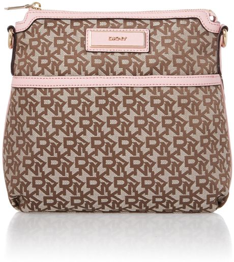 dkny pink backpack
