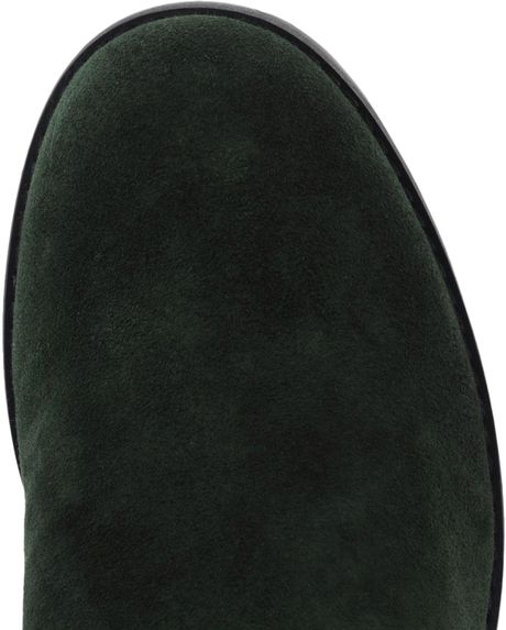 stuart weitzman green boots