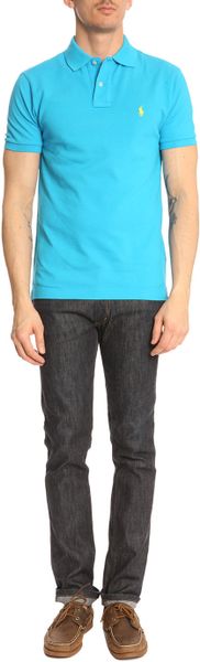 turquoise ralph lauren shirt