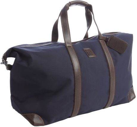 Longchamp Blue Canvas &#39;Boxford&#39; Travel Bag in Blue | Lyst