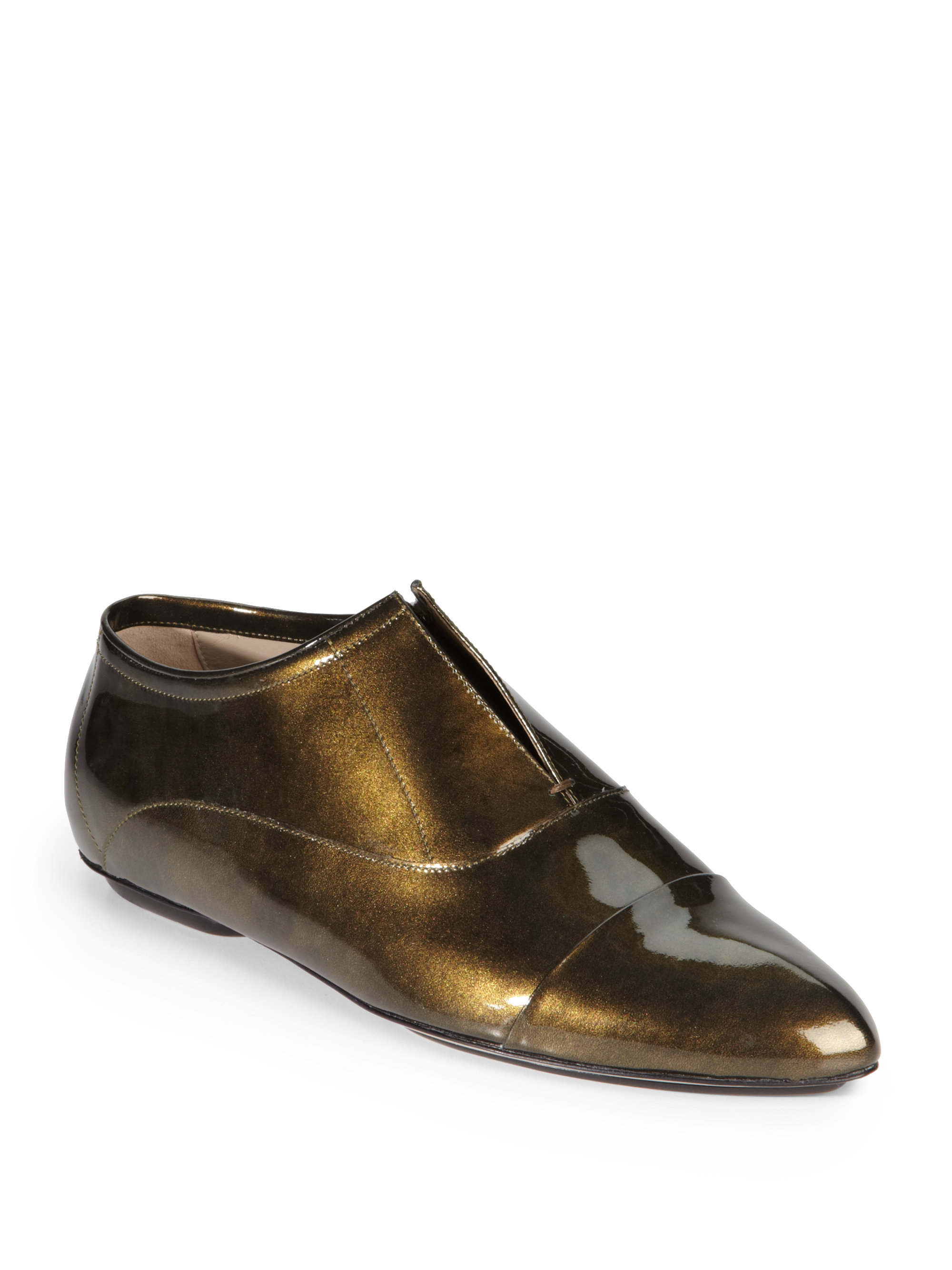 laceless oxfords