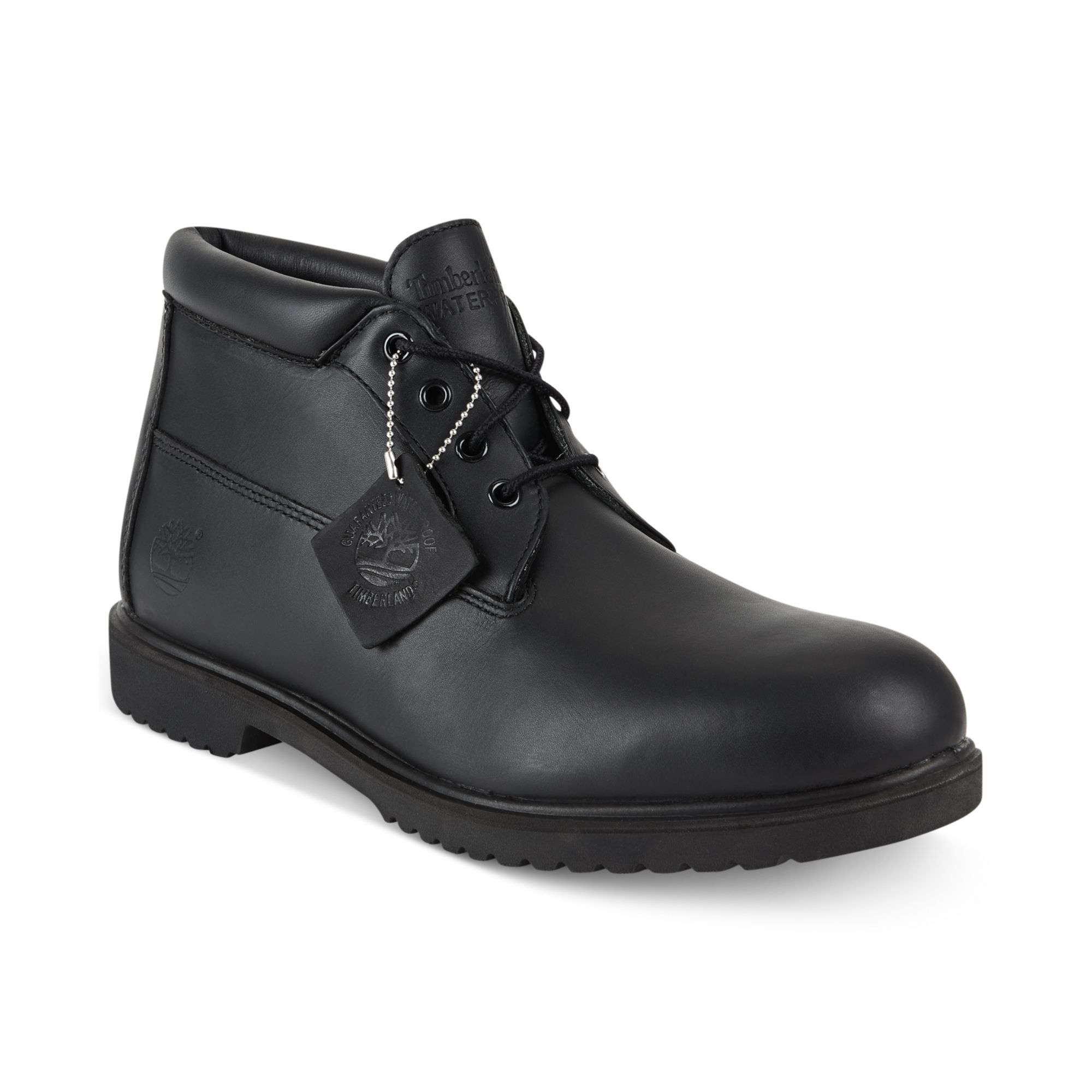 timberland black smooth