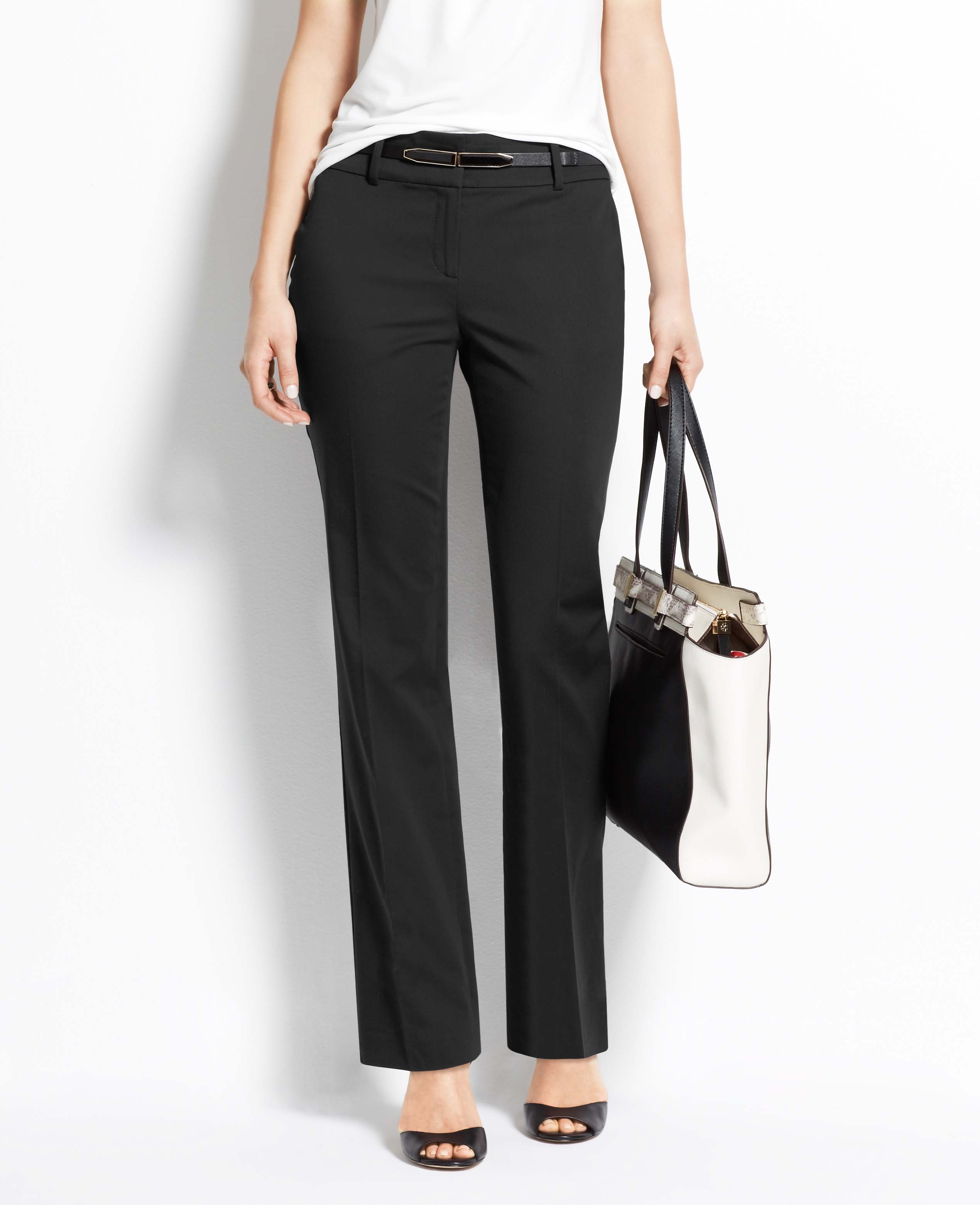 ann taylor black pants