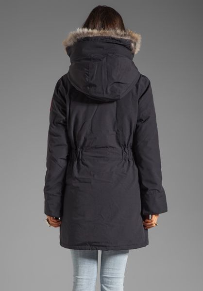 Canada Goose Trillium Parka In Blue Navy Lyst