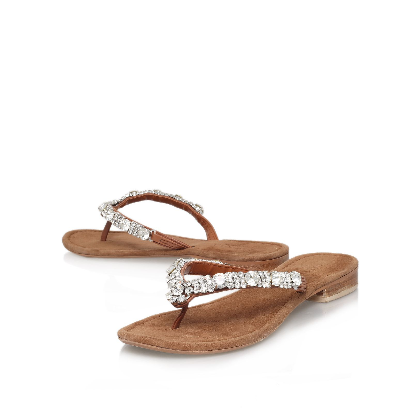 carvela flat sandals