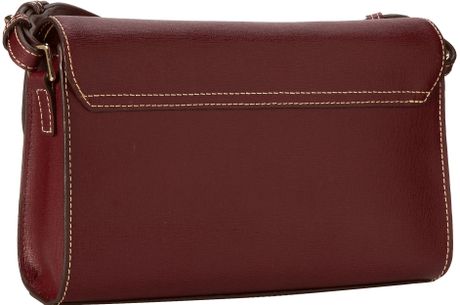 dooney and bourke cranberry wallet