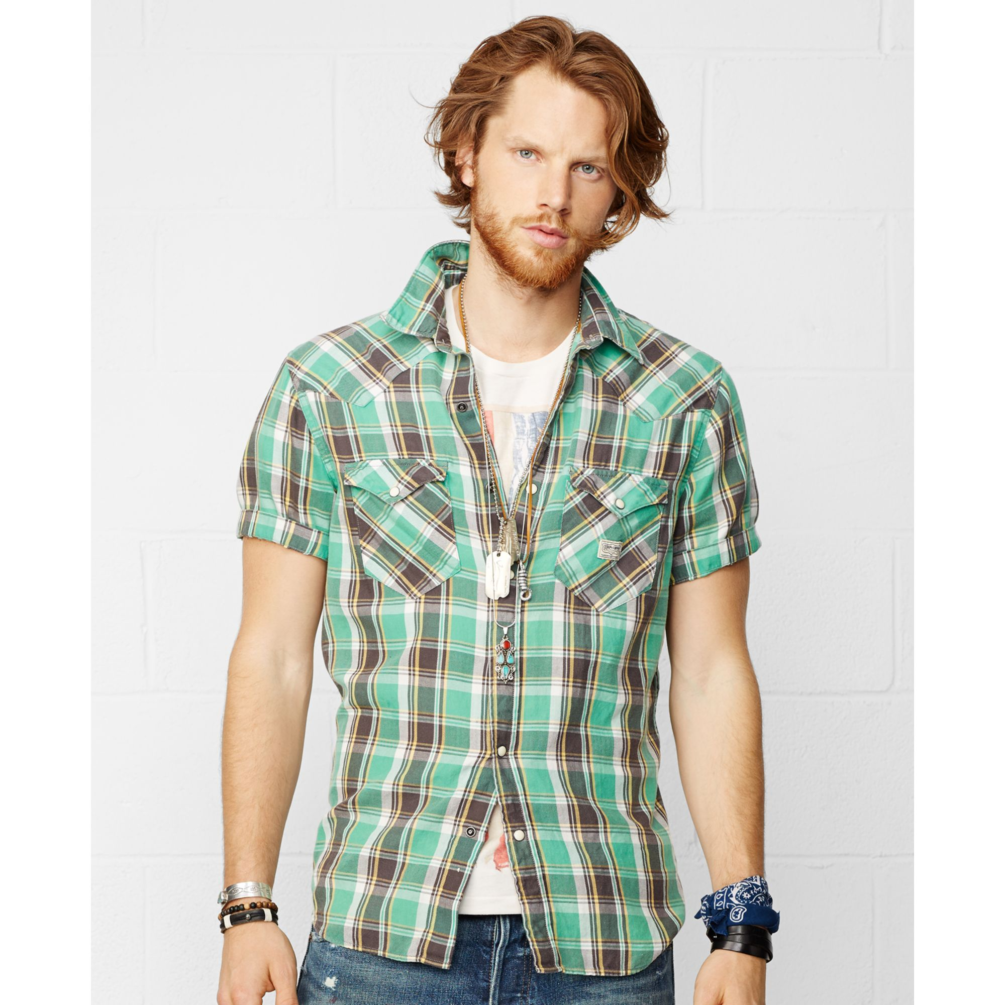 lee plaid shirts