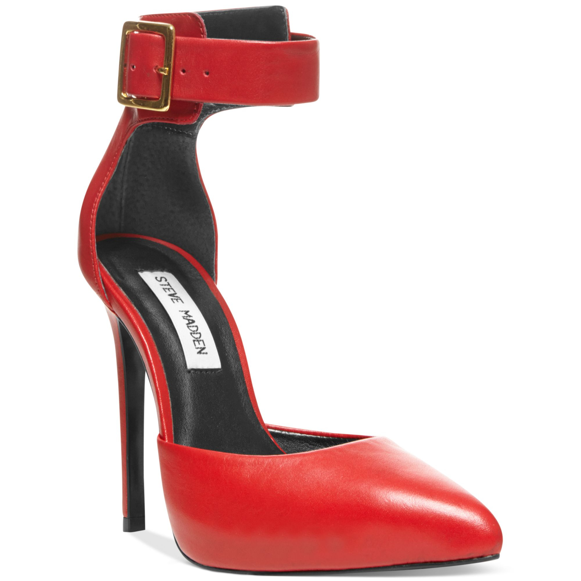 Steve Madden Flshback Two Piece Pumps in Red | Lyst