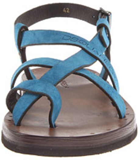 Dsquared2 Jesus On The Beach Sandal in Blue for Men | Lyst