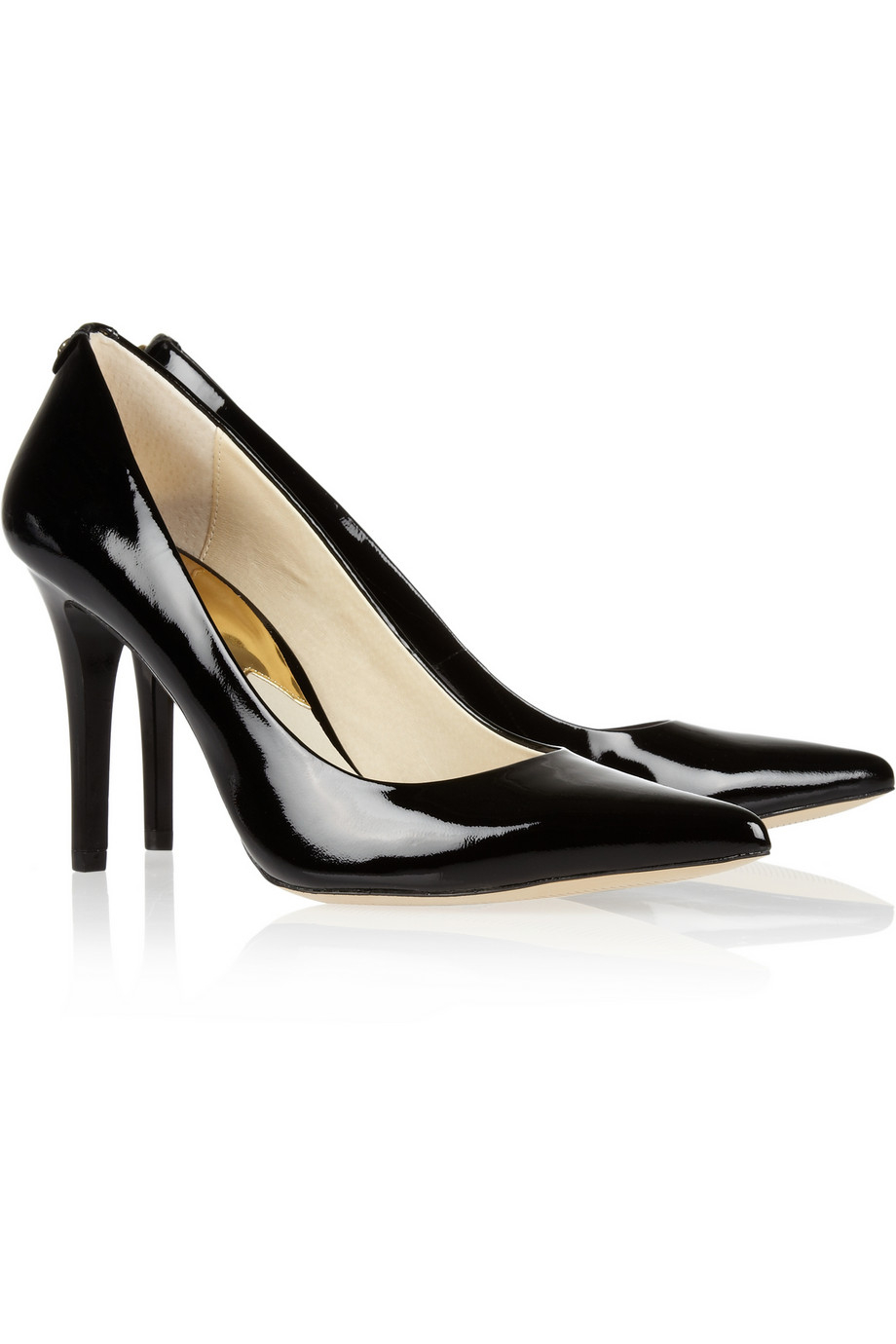 MICHAEL Michael Kors York Patent Leather Pumps in Nude 