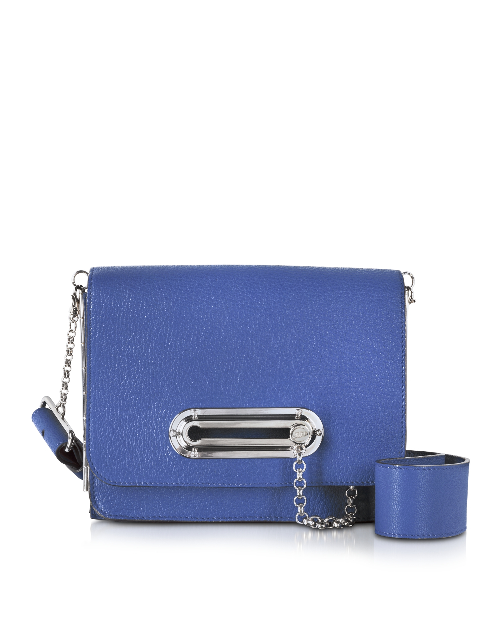 Jean Paul Gaultier Electric Blue Leather Crossbody Bag in Blue Jean Paul Gaultier Electric Blue Leather Crossbody Bag in Blue