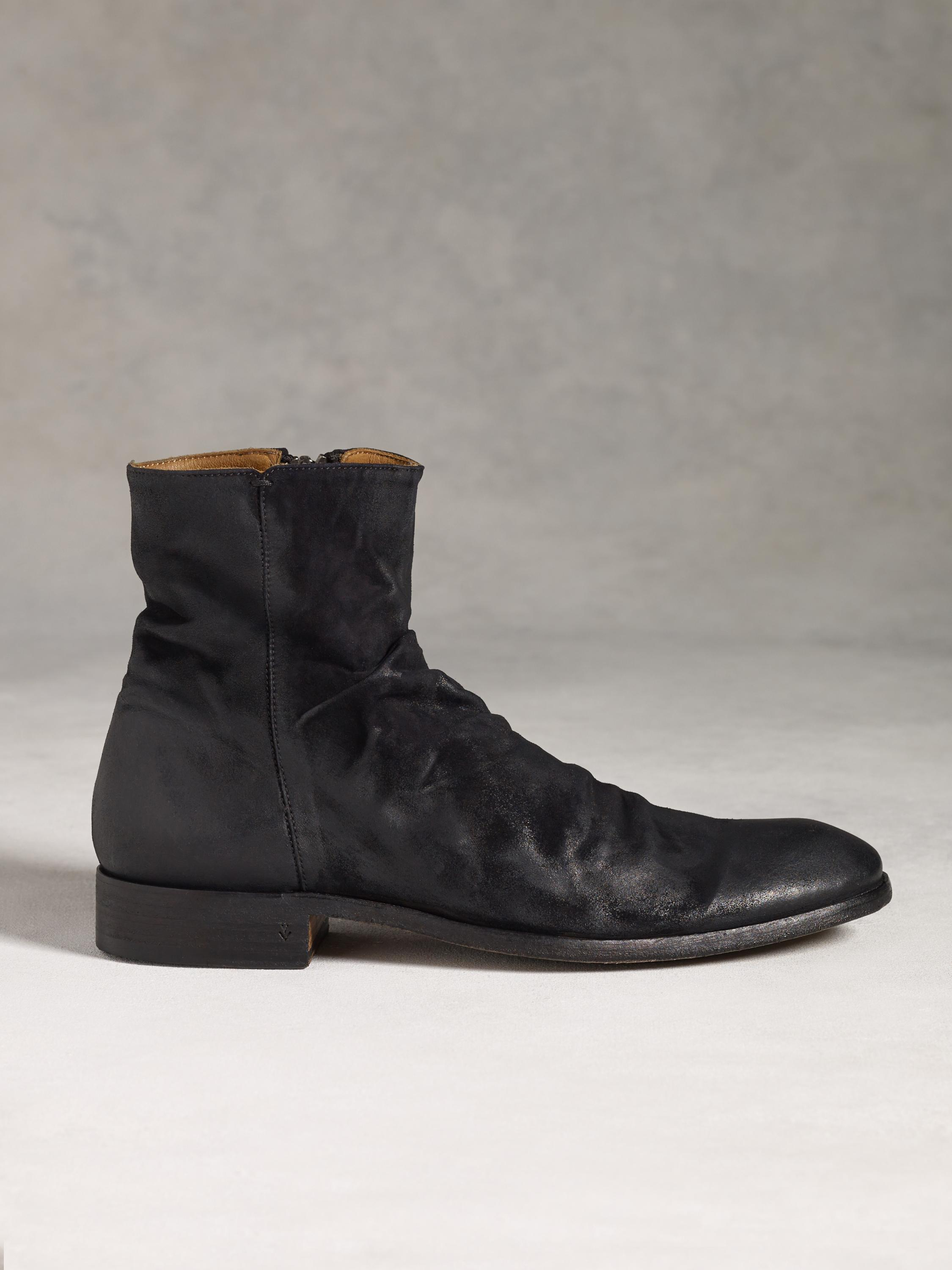 John Varvatos Morrison Sharpei Boot in Black for Men Lyst