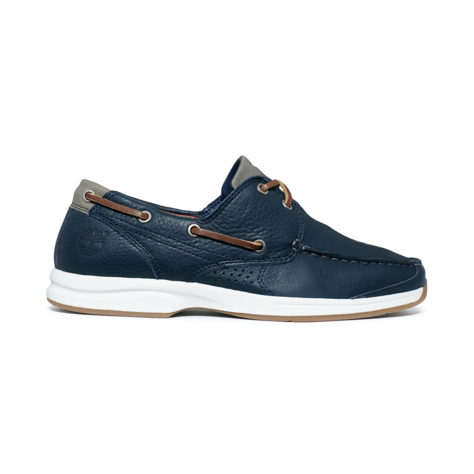 navy blue timberland's