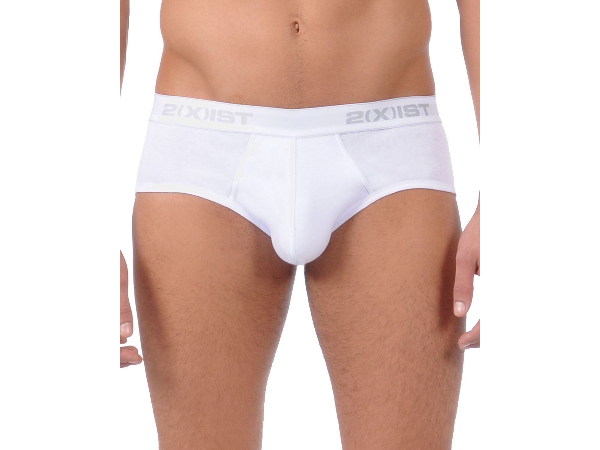 2xist 2 X Ist Contour Pouch Briefs Pack Of 3 In White For Men Lyst