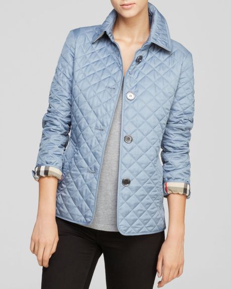 burberry brit blue jacket