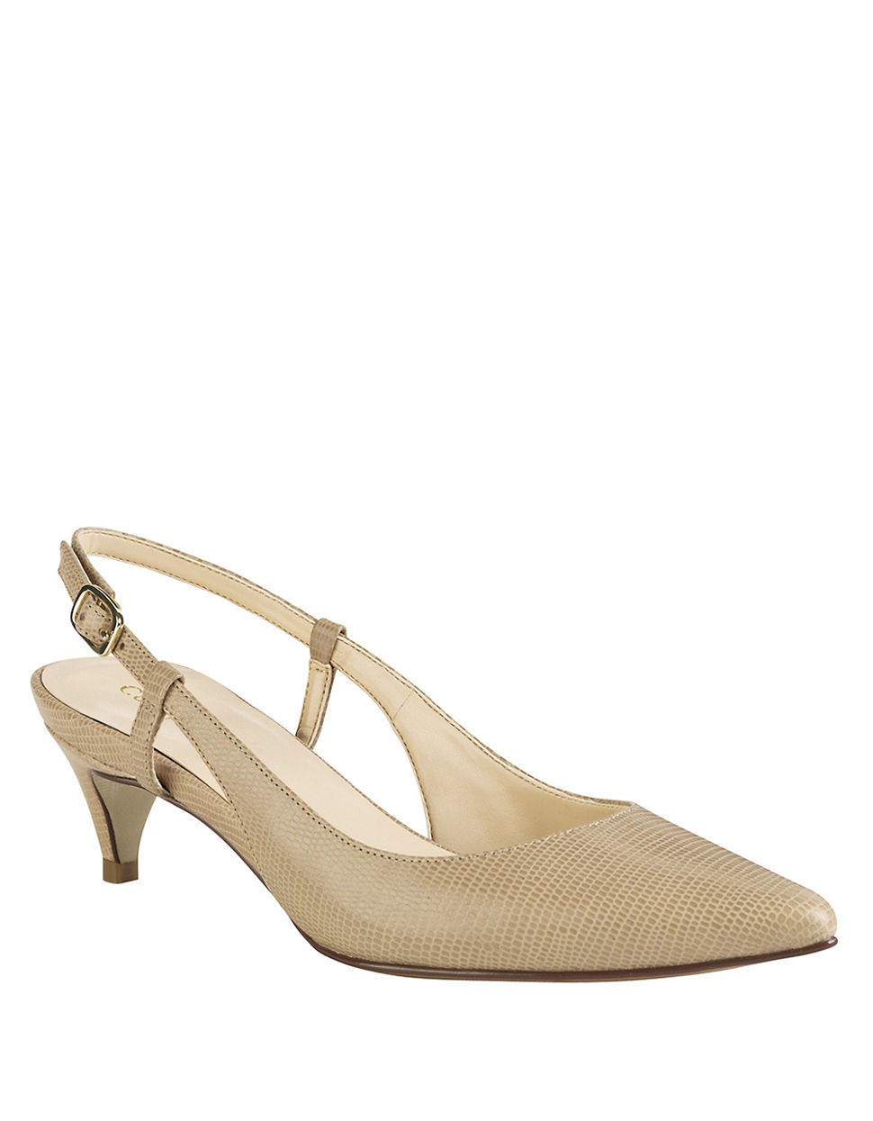 cole haan snakeskin heels