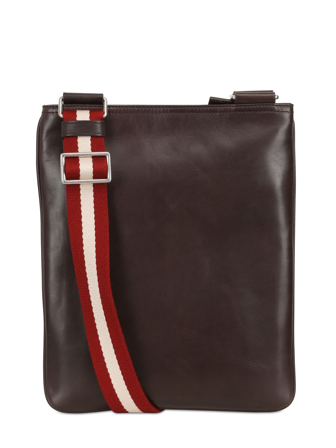 Bally Leather Crossbody Bag in Brown for Men (DARK BROWN) | Lyst