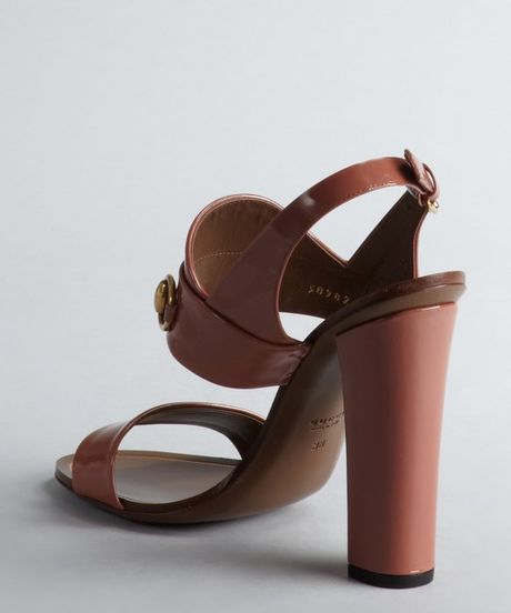 gucci horsebit block heels