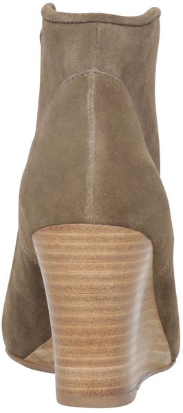 Aldo Figode Wedge Ankle Boots in Brown (Taupe)