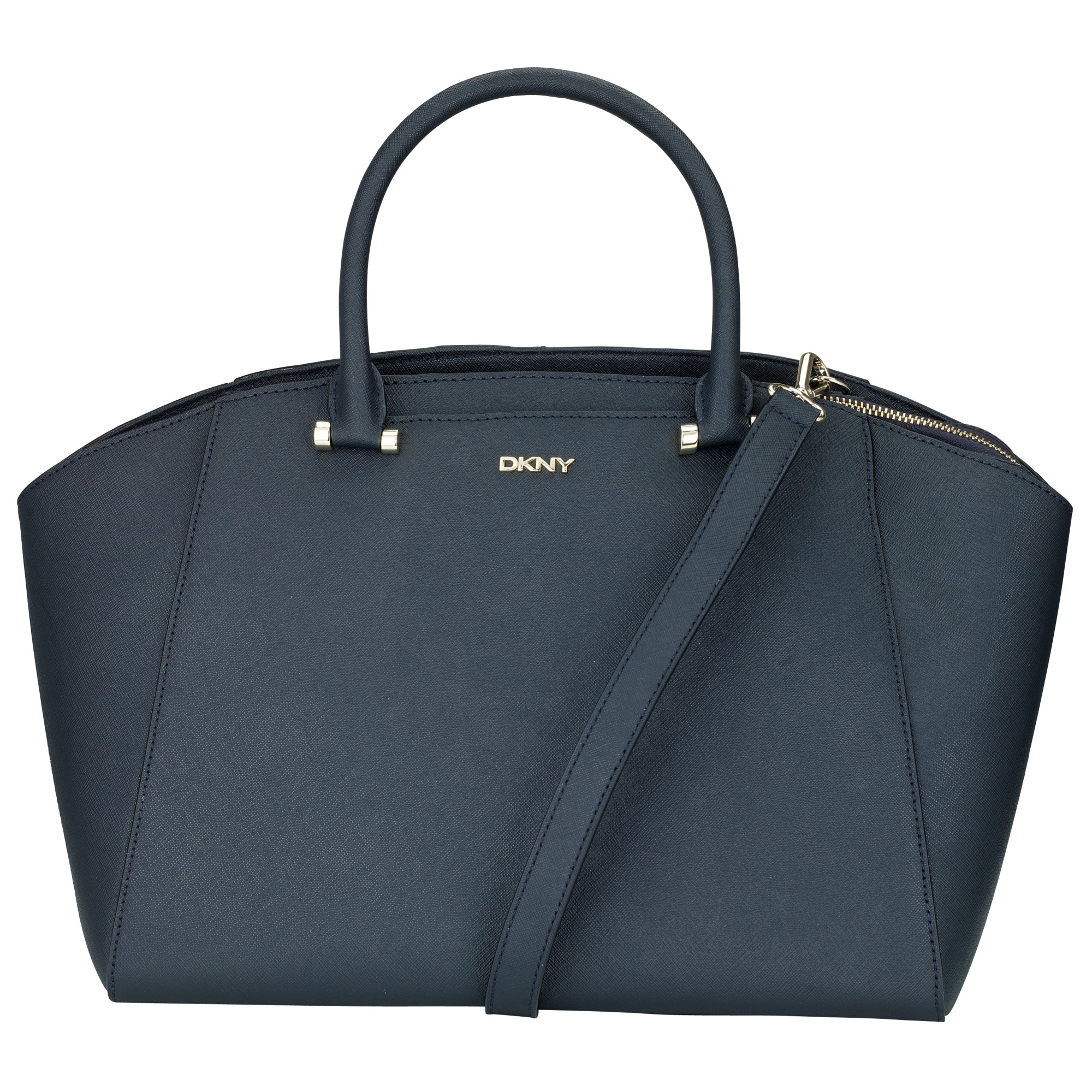Dkny Bryant Large Leather Satchel Bag in Blue (navy) Dkny Bryant Large Leather Satchel Bag in Blue (navy)