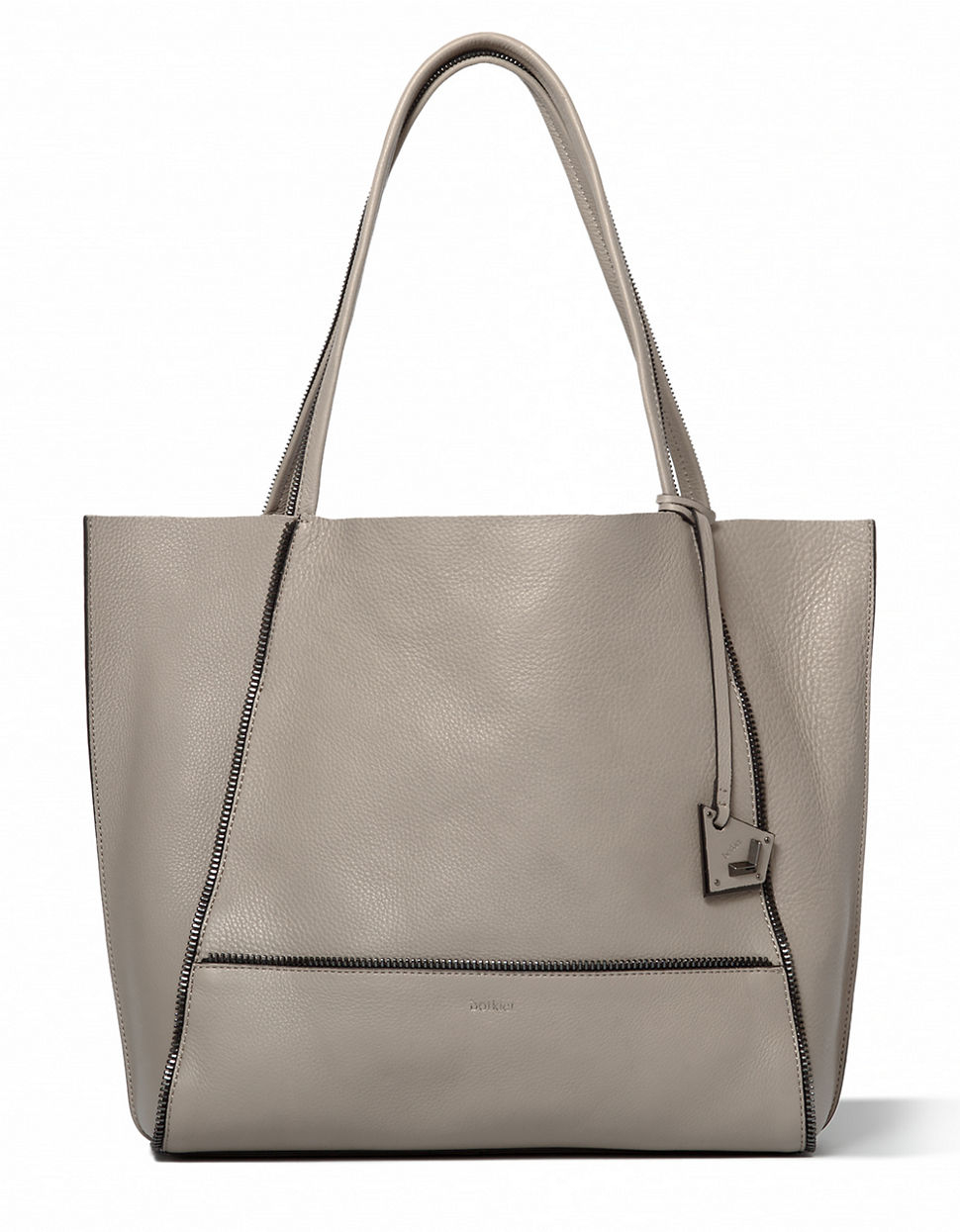 soho leather tote