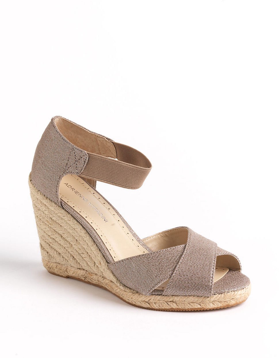 adrienne vittadini wedge sandals