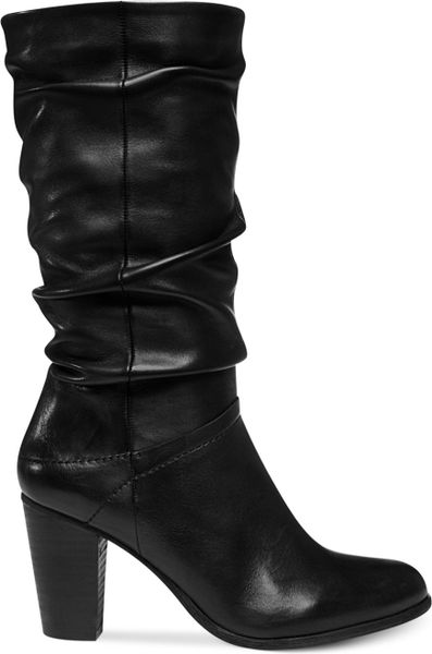 steve madden flat slouch boots