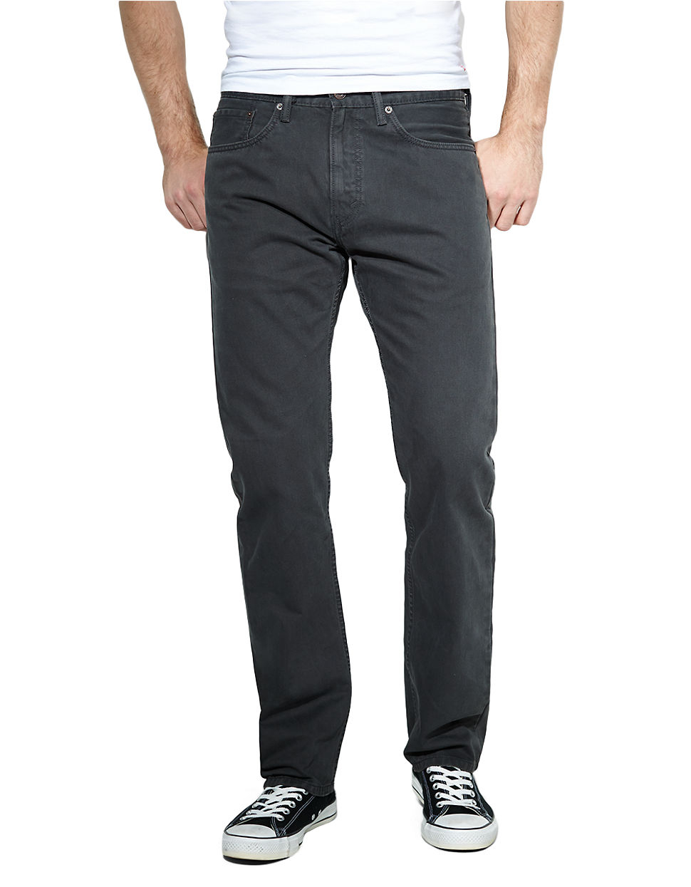 levi's gray pants