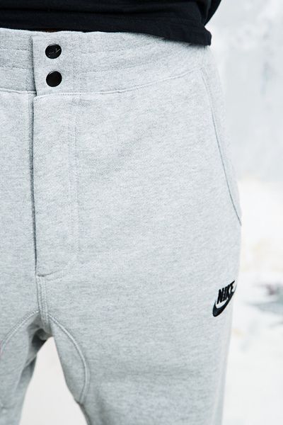 nike grey marl joggers