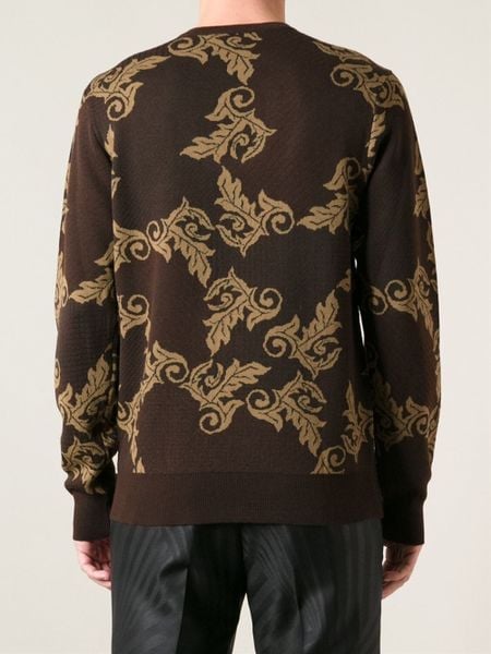 versace baroque sweater