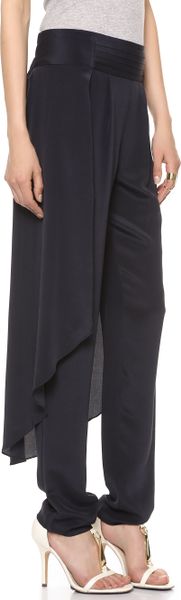 Sass And Bide Mind Games Harem Pants French Navy In Blue French Navy Lyst