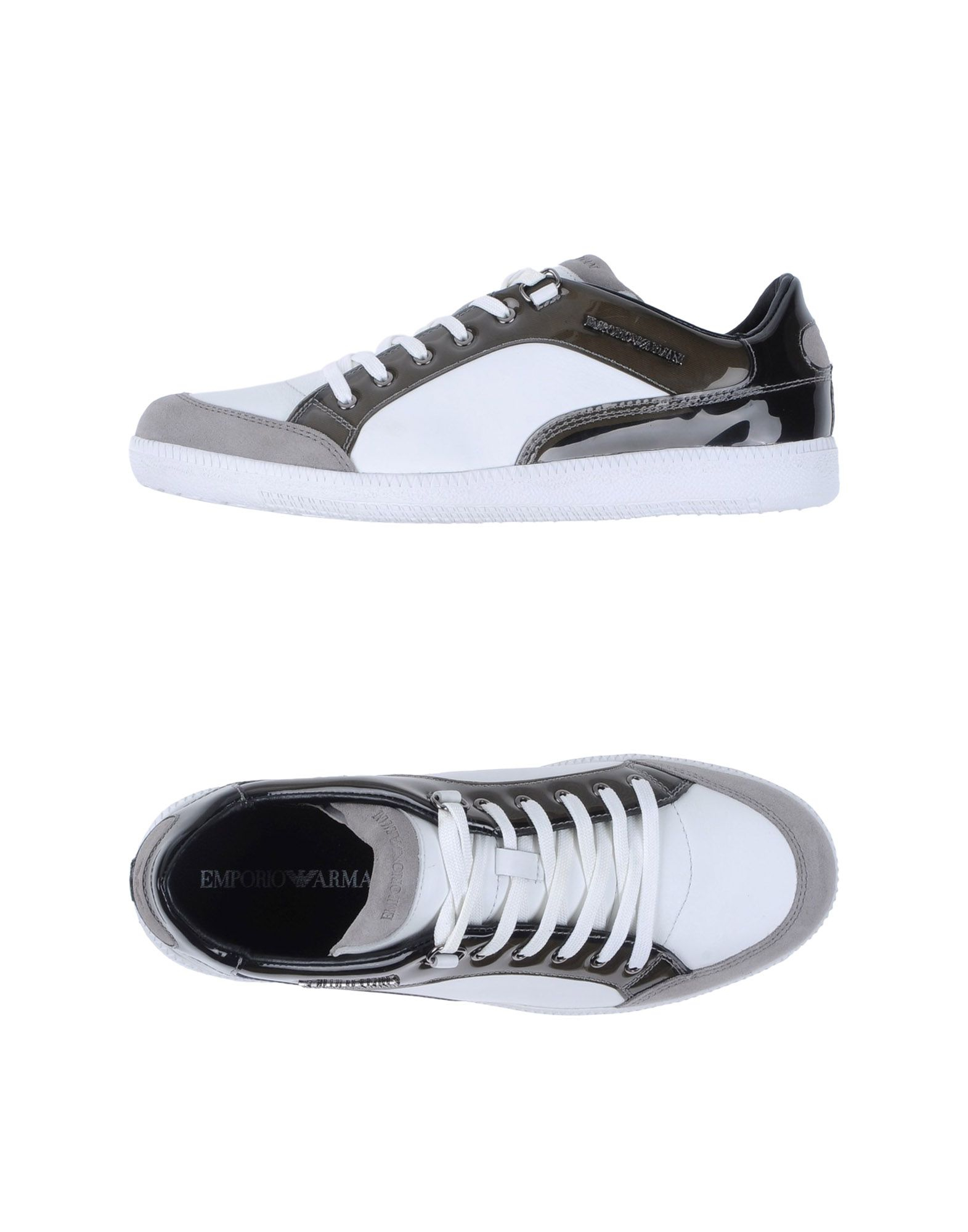 emporio armani mens trainers sale
