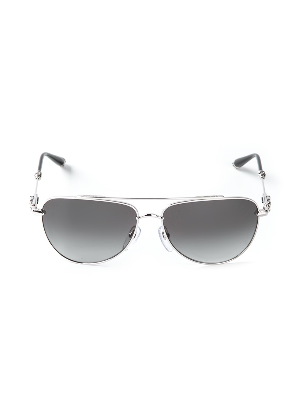 Chrome Hearts Slam Metallic Sunglasses in Black for Men | Lyst