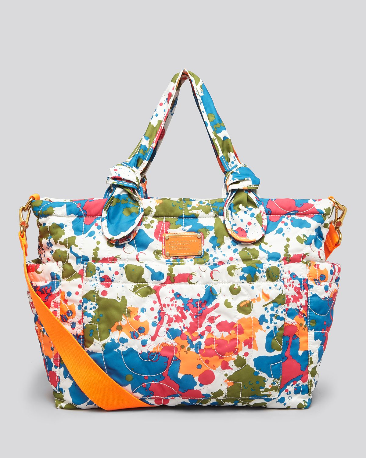 Marc By Marc Jacobs Diaper Bag Pretty Nylon ElizABaby in Orange