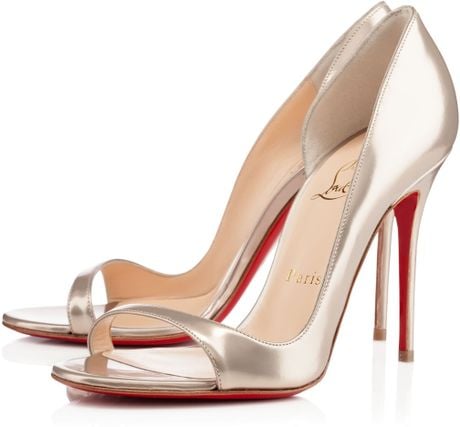 Golden Chain :: christian louboutin tobogganing specchio red sole ...