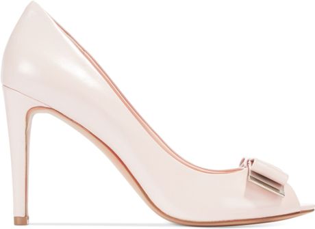 Nine West Dhara Bow Pumps in Pink (Powder) | Lyst