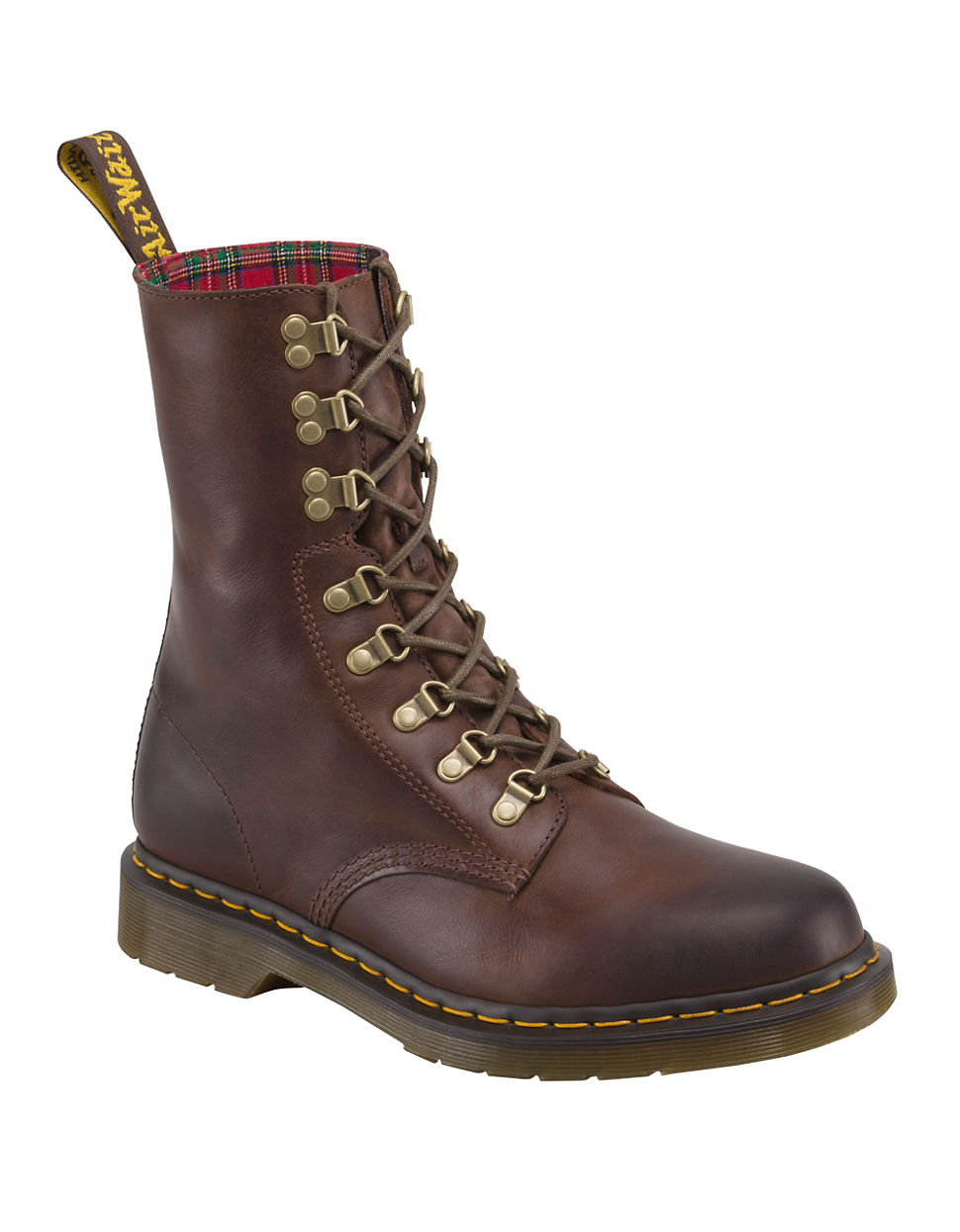 doc martens brown leather