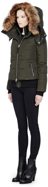 mackage romane bomber jacket