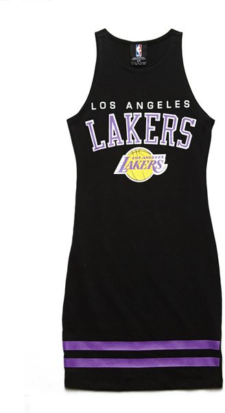 Forever 21 Los Angeles Lakers Dress in Purple (Black/purple)