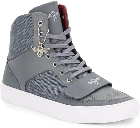 checkerboard recreation sneakers creative gray hightop smoke