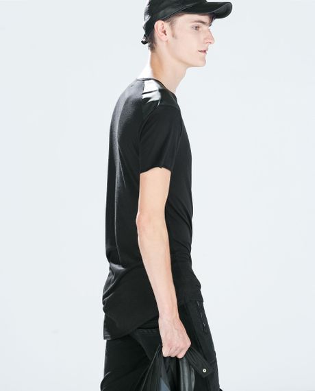 zara draped top