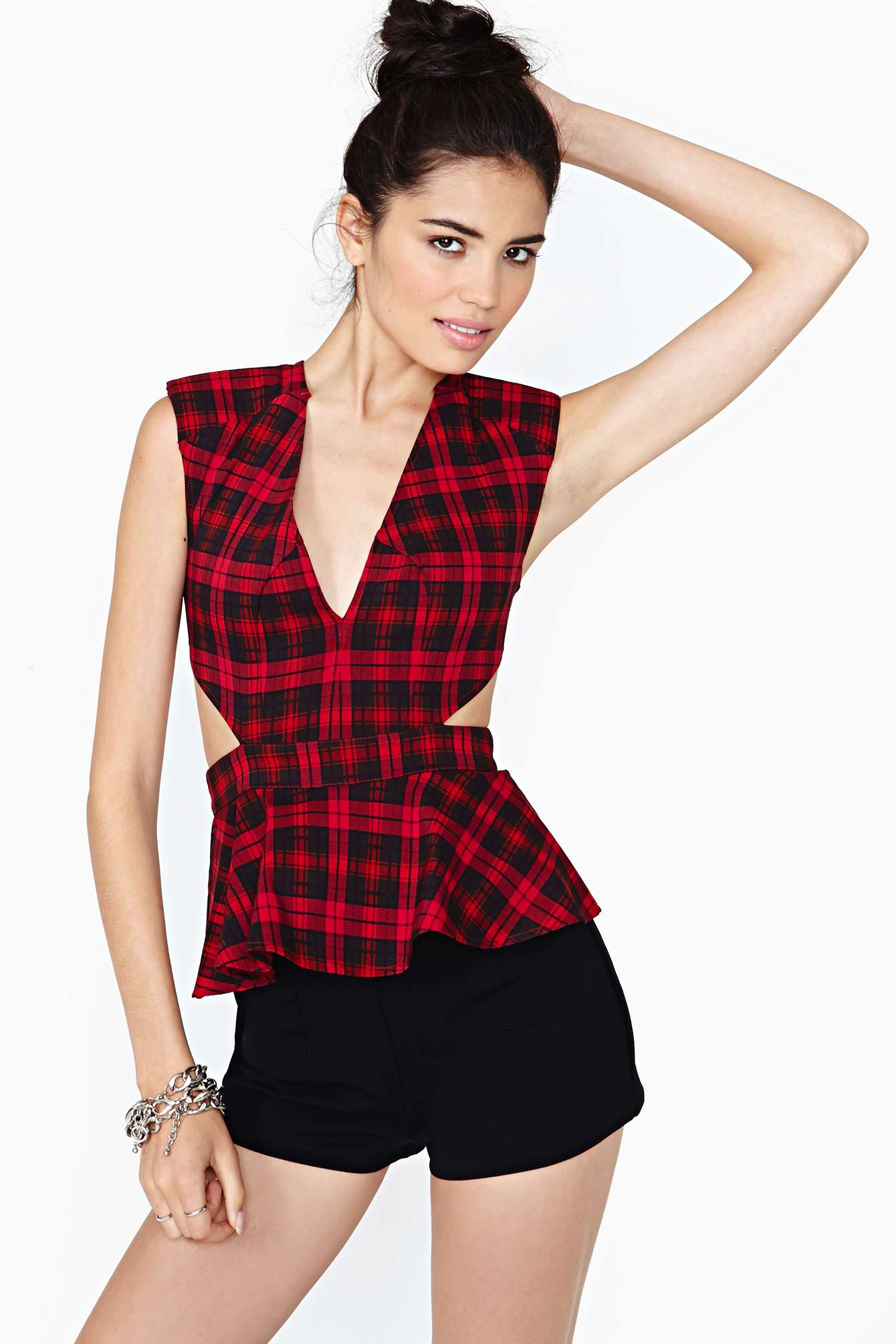 nasty-gal-school-slang-peplum-top-in-red-lyst