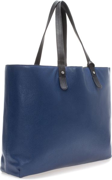Zara Reversible Shopper in Blue