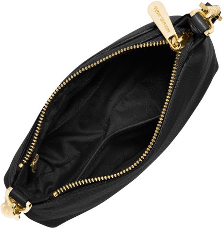 Michael Kors Bedford Chain Strap Across Body Handbag in Black | Lyst