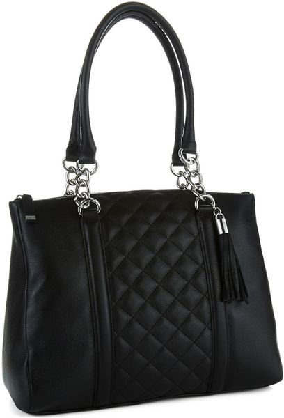 calvin klein quilted tote bag