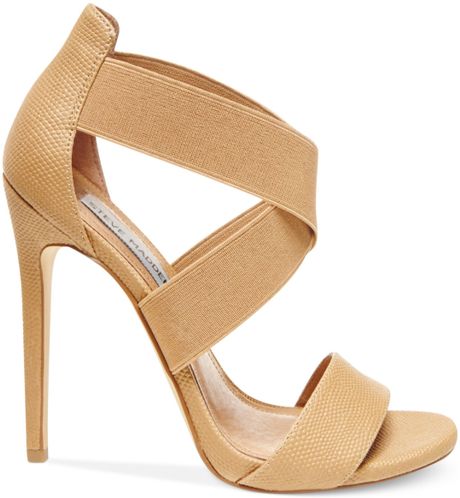 Steve Madden Womens Maarla Strappy Sandals in Beige (Natural Multi) | Lyst