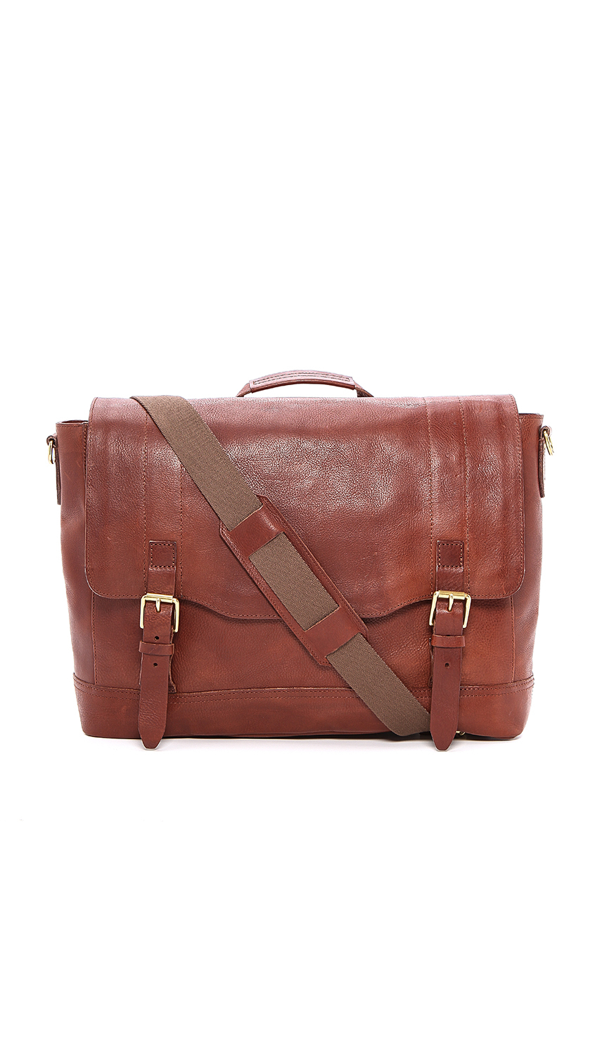 Rag & Bone Rugged Messenger Bag in Brown for Men (Cuoio) Lyst