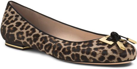 michael kors ballerina leopard