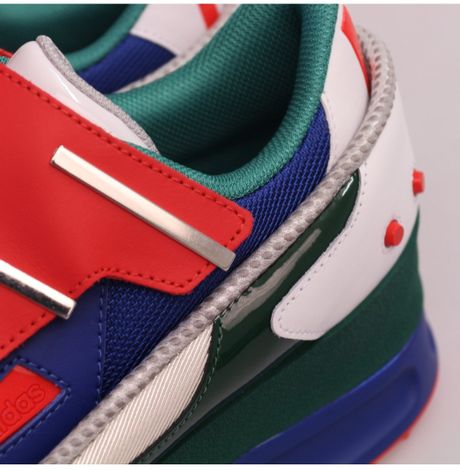 Raf Simons X Adidas Super Trekker 1 Trainers Redgreenwhiteblue in Blue for Men (red) | Lyst